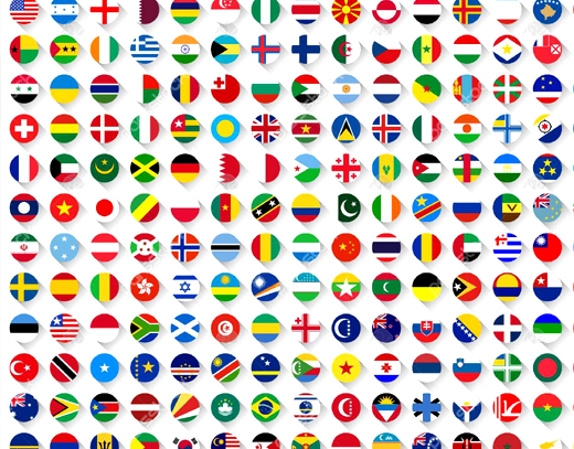 پرچم رومیزی کشورها